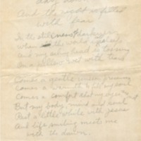 "When the storms of life overtake me" by Princess Red Wing