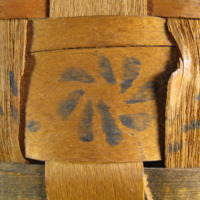 Berry Basket with Floral Design (c. 1840)