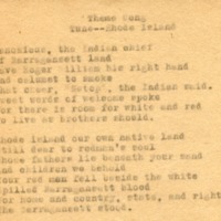 "Song" by Princess Red Wing